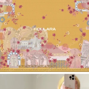 Tunis Scarf (Yellow)