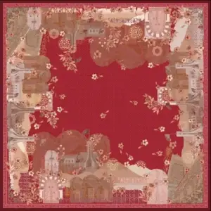 Tunis Scarf (Red)