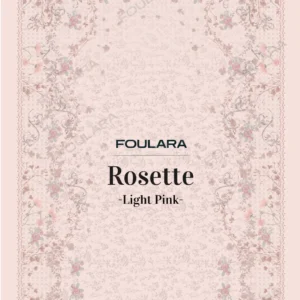 Foulara Rosette - Light Candy Pink