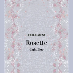 Foulara Rosette - Blue