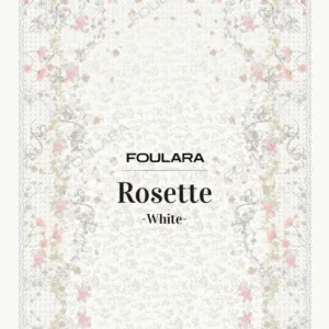 Foulara Rosette - White