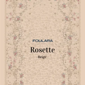 Foulara Rosette - Beige