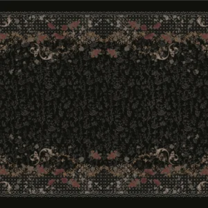 Foulara Rosette - Black