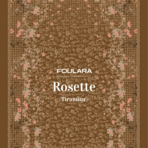 Foulara Rosette - Tiramisu