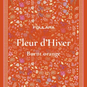 Foulara Winter Flowers - Burnt orange